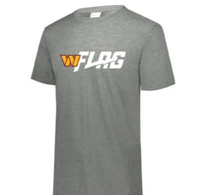 Gray short-sleeve tee